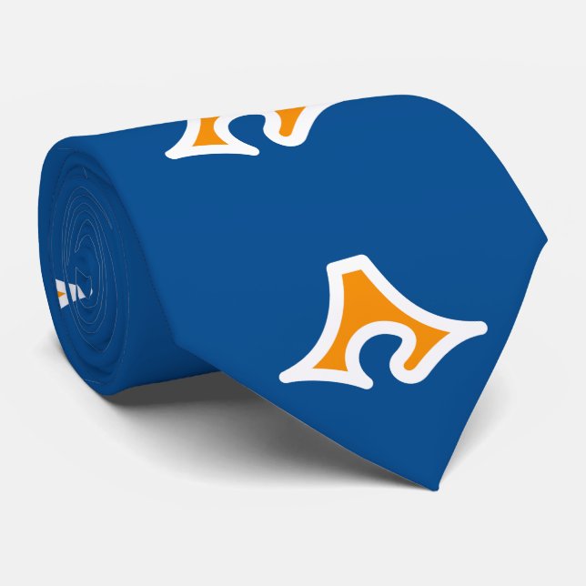 Gravata Bandeira do Distrito de Shizuoka, Japão (Rolled)