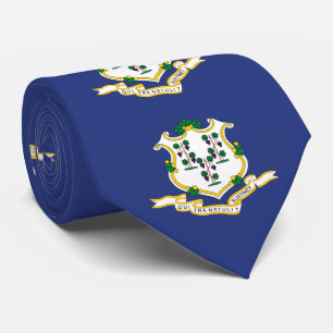 Gravata Bandeira do Estado de Connecticut