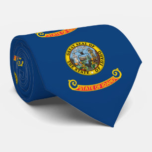 Gravata Bandeira do Estado de Idaho