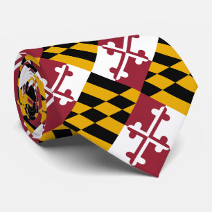 Gravata Bandeira do Estado de Maryland