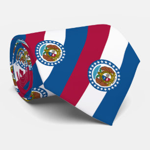 Gravata Bandeira do estado de Missouri