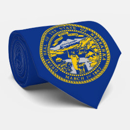 Gravata Bandeira do Estado de Nebraska