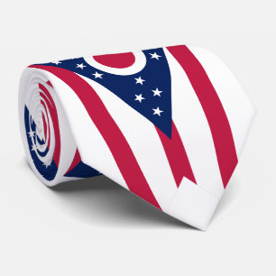 Gravata Bandeira do Estado de Ohio