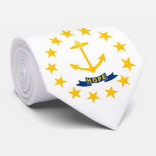 Gravata Bandeira do Estado de Rhode Island