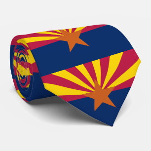 Gravata Bandeira do estado do Arizona