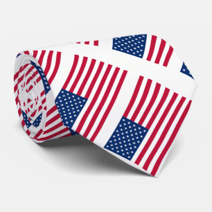 Gravata Bandeira do exército americano EUA de América