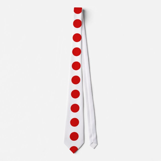 Gravata Bandeira do Japão (Frente)
