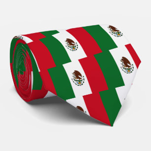 Gravata Bandeira do México Patriótico
