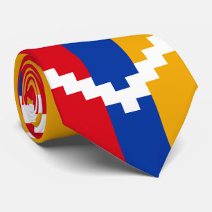 Gravata Bandeira do Nagorno Karabakh
