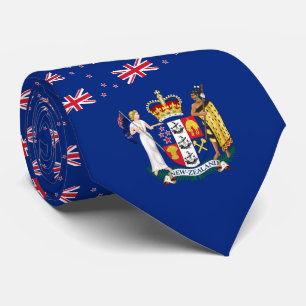 Gravata Bandeira do Nova Zelândia e Casaco de Armas, Nova