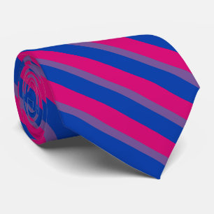 Gravata Bandeira do Orgulho Bissexual