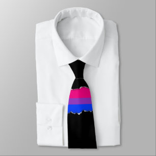 Gravata Bandeira do Orgulho Bissexual