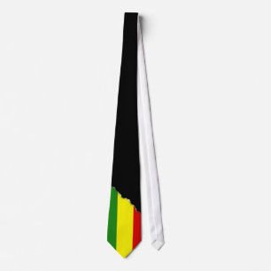 Gravata Bandeira do orgulho de Rastafarian
