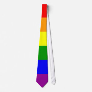 Gravata Bandeira do Orgulho Gay