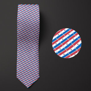 Gravata Bandeira do padrão paraguaio