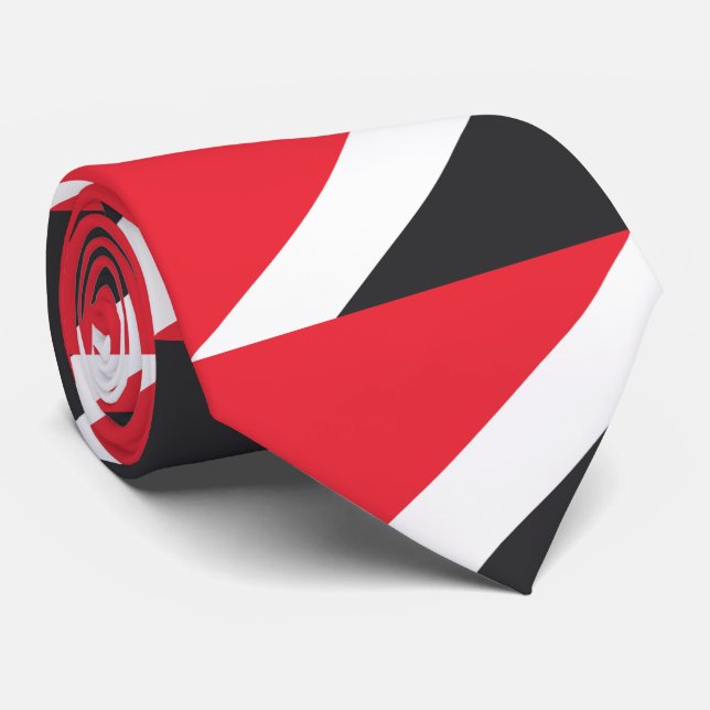 Gravata Bandeira do Principado de Sealand (Rolled)