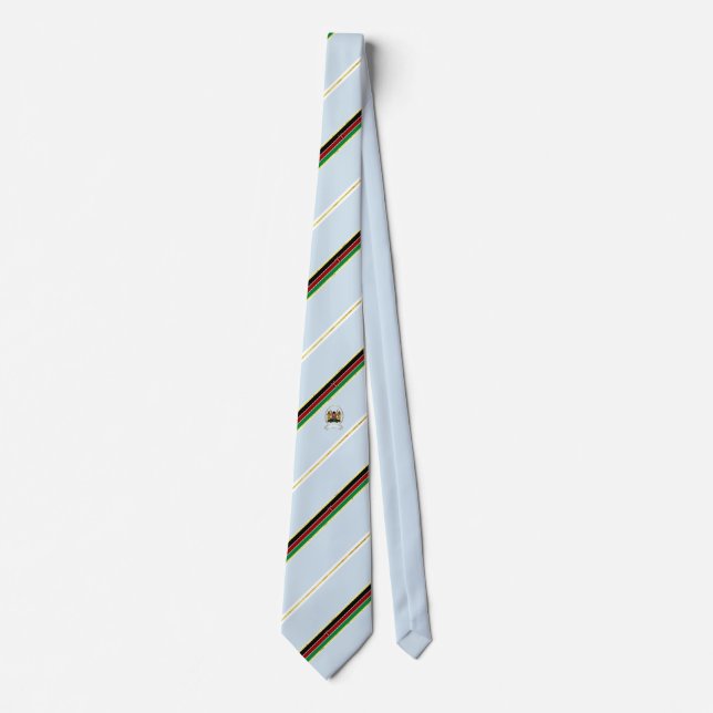 Gravata Bandeira do Quênia (Frente)