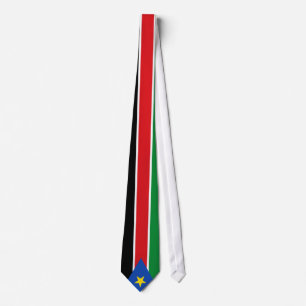 Gravata Bandeira do Sudão do Sul