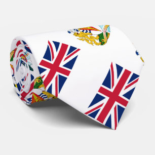 Gravata Bandeira do Território Antártico Britânico