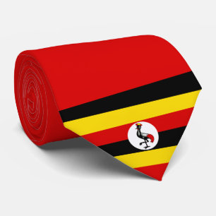 Gravata Bandeira do Uganda