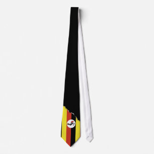 Gravata Bandeira do Uganda