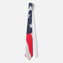 Gravata Bandeira dos EUA da bandeira dos Estados Unidos