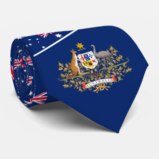 Gravata Bandeira e Casaco de Armas Australiana, Austrália