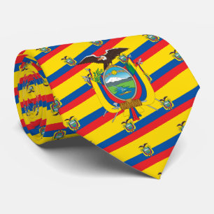 Gravata Bandeira e Casaco de armas equatoriana, Bandeira d