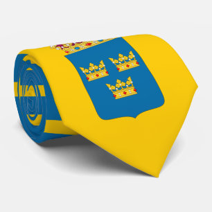 Gravata Bandeira e Casaco de armas suecas, Bandeira de Sue