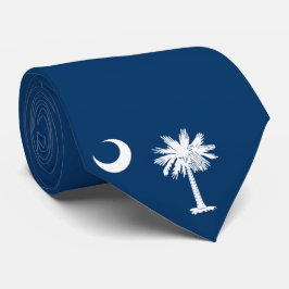 Gravata Bandeira Estadual da Carolina do Sul