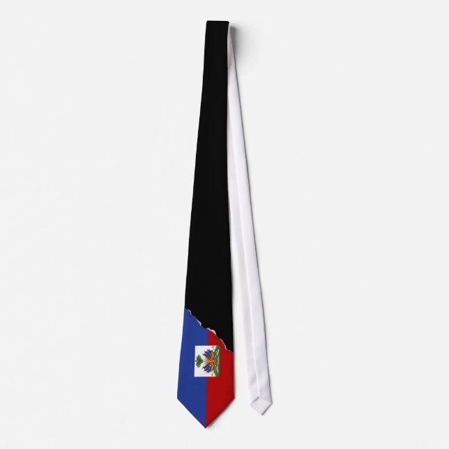 Gravata Bandeira haitiana clássica (Frente)