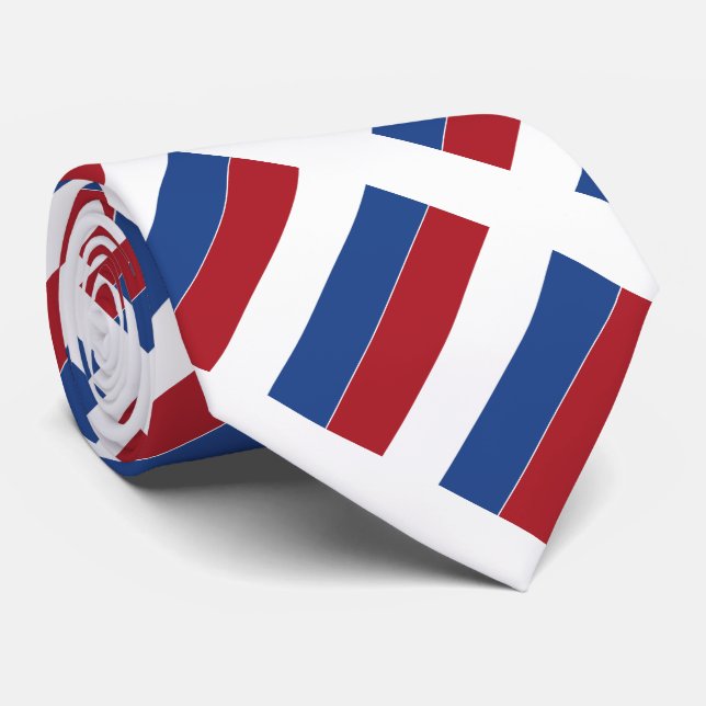 Gravata Bandeira Holandesa (Rolled)