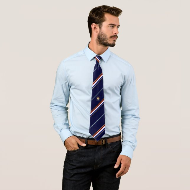 Gravata Bandeira holandesa das listras (In Situ)