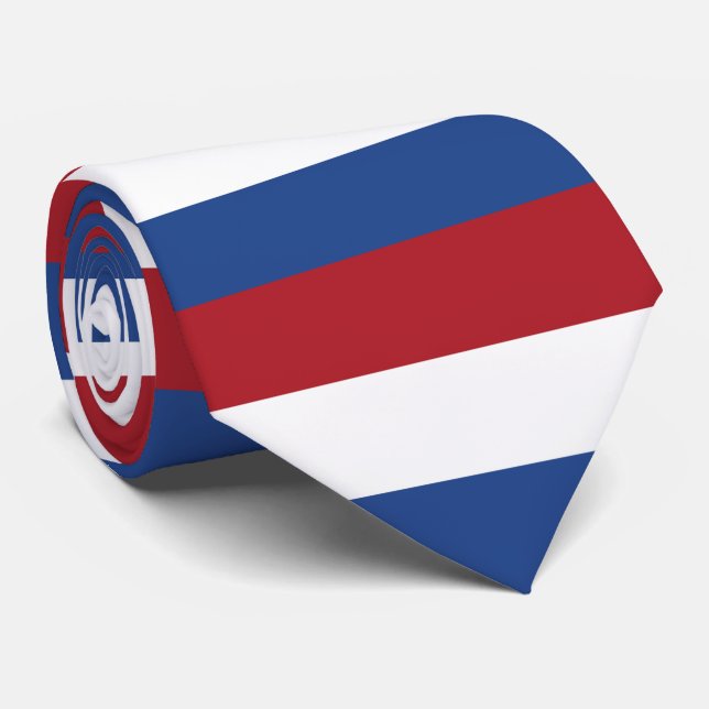 Gravata Bandeira holandesa Patriótica (Rolled)