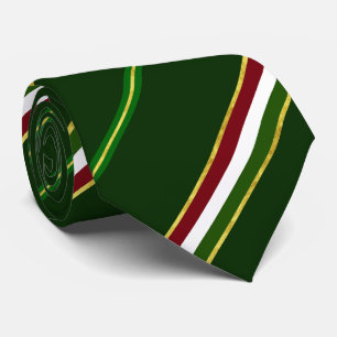 Gravata Bandeira húngara das listras