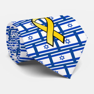 Gravata Bandeira Israelense Traga-Os Para Casa Libertando