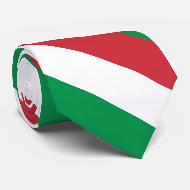 Gravata Bandeira Itália (Rolled)