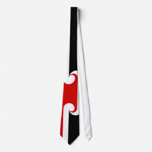 Gravata Bandeira maori bonita