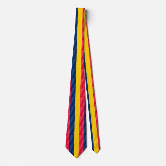 Gravata Bandeira nacional de Romania (Frente)