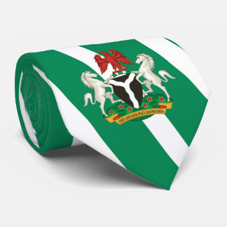 Gravata Bandeira nigeriana e Casaco de armas, Bandeira da