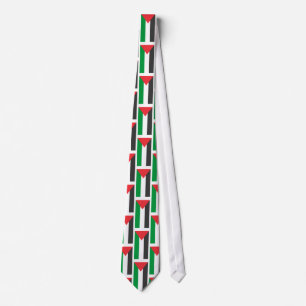 Gravata bandeira palestina Palestina livre personalizada