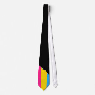 Gravata Bandeira Pansexual do orgulho