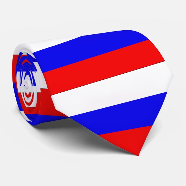 Gravata bandeira russa (Rolled)