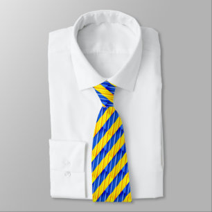 Gravata Bandeira Ucraniana - Liberdade Ucrânia - Gravaç