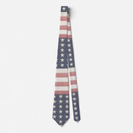 Gravata Bandeira Vermelha russa, branca e azul