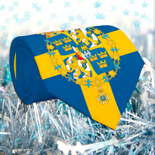 Gravata Bandeiras e Suecias suecas, viagem/esporte