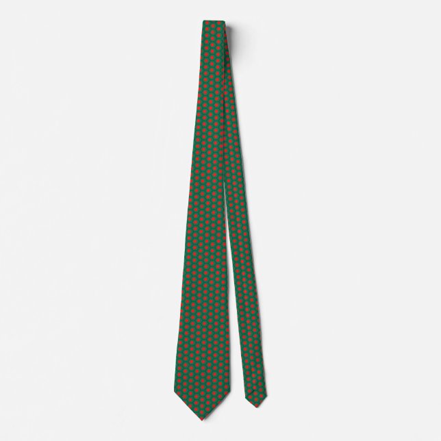 Gravata Bangladesh Flag Honeycomb Tie (Frente)