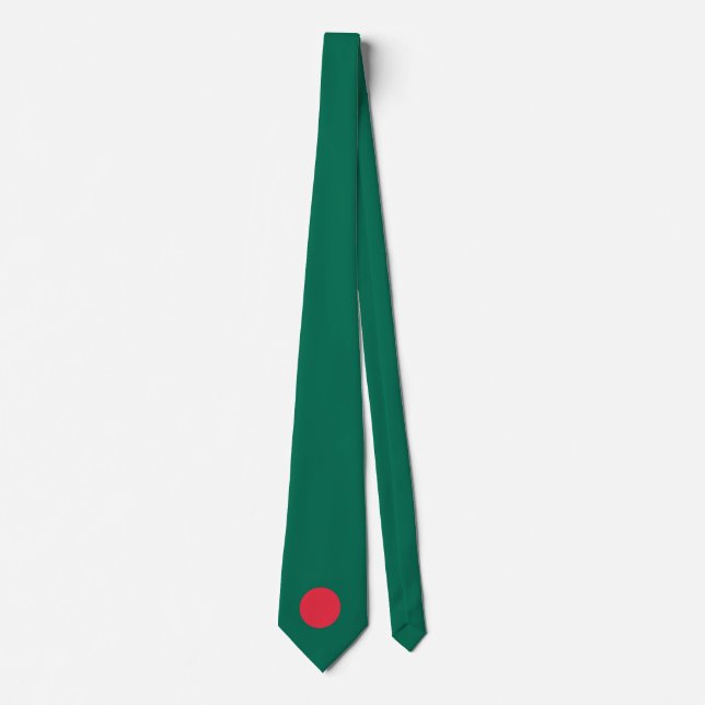 Gravata Bangladesh flag Neck Tie (Frente)