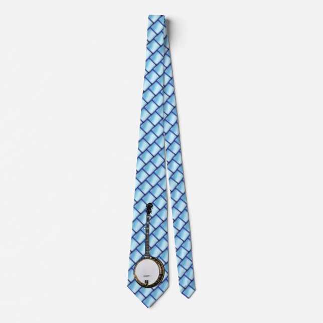 GRAVATA BANJO - TIE-ON BLUE (Frente)
