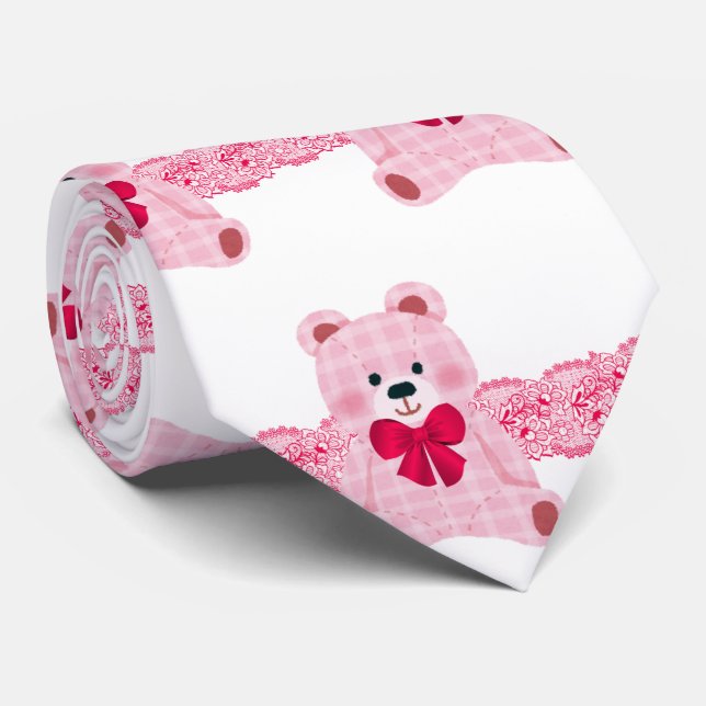 Gravata banner do urso (Rolled)